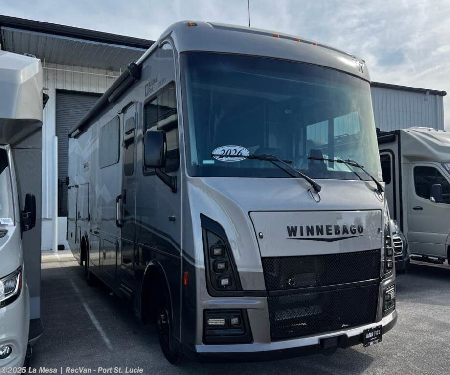 Email now about this 2026 Winnebago Vista WFE29NP! New 2026 Winnebago Vista WFE29NP available in Port St. Lucie, Florida