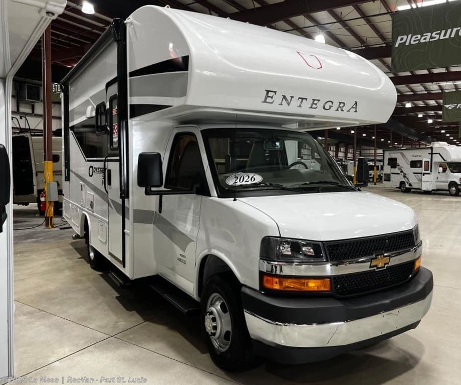Email now about this 2026 Entegra Coach Odyssey SE 22C! New 2026 Entegra Coach Odyssey SE 22C available in Port St. Lucie, Florida