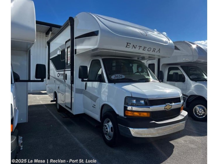 Email now about this 2026 Entegra Coach Odyssey SE 22C! New 2026 Entegra Coach Odyssey SE 22C available in Port St. Lucie, Florida