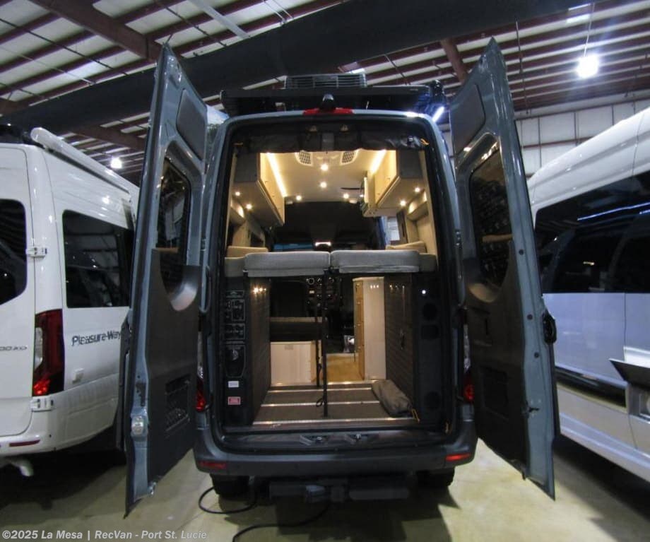 Call now about this 2025 Storyteller Overland Dark MODE DARK-AWD! 2025 Storyteller Overland Dark MODE DARK-AWD - New Class B For Sale by La Mesa | RecVan - Port St. Lucie in Port St. Lucie, Florida