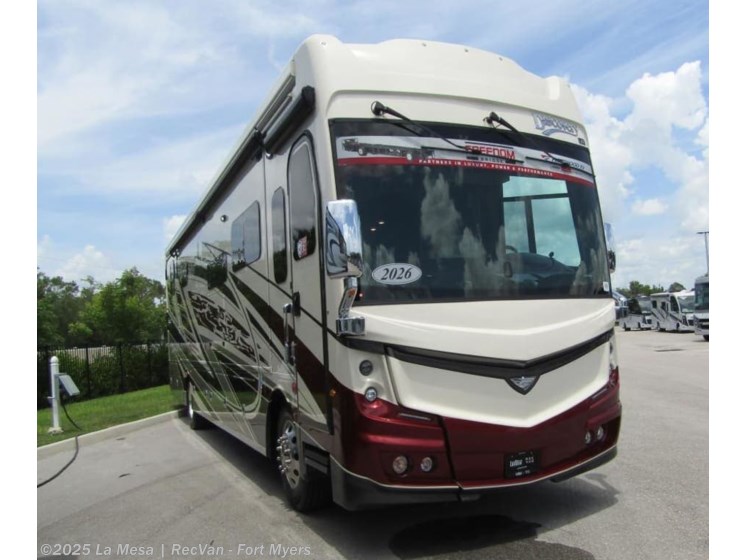 Email now about this 2026 Fleetwood Discovery LXE 40M-LXE! New 2026 Fleetwood Discovery LXE 40M-LXE available in Fort Myers, Florida