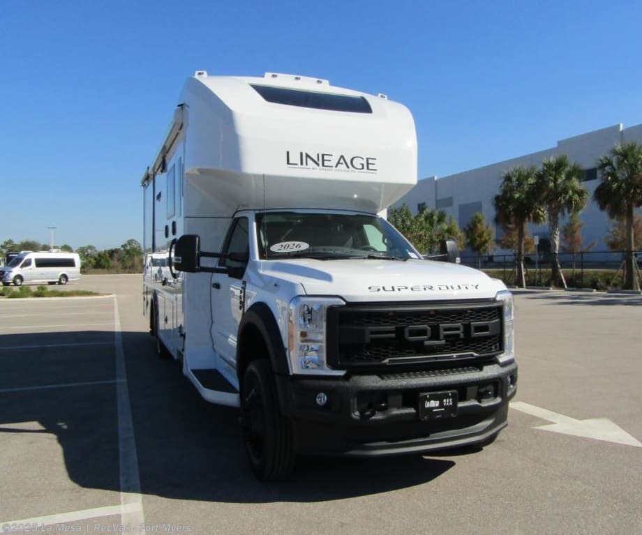 Email now about this 2026 Grand Design Lineage Series F 31ZW-FBP! New 2026 Grand Design Lineage Series F 31ZW-FBP available in Fort Myers, Florida