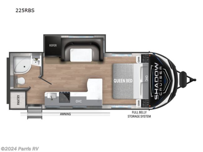 2024 Cruiser RV Shadow Cruiser 225RBS - New Travel Trailer For Sale by Parris RV in Murray, Utah