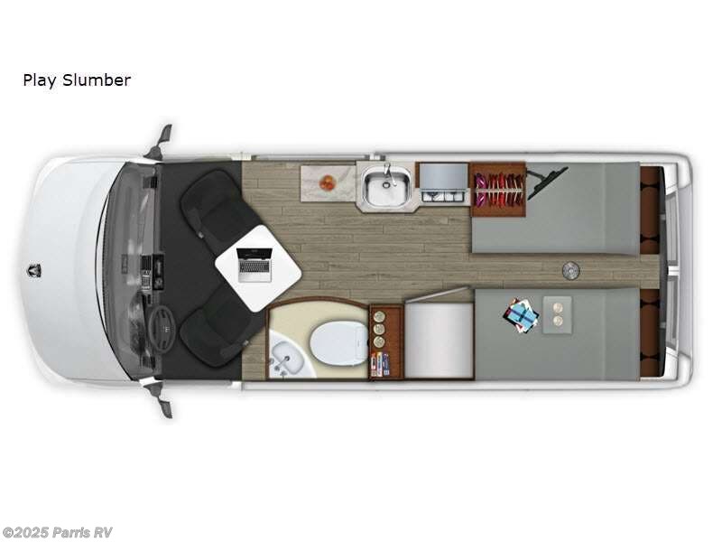 Call now about this 2024 Roadtrek Roadtrek Play Slumber! 2024 Roadtrek Roadtrek Play Slumber - New Class B For Sale by Parris RV in Murray, Utah