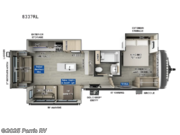 Call now about this 2025 Forest River Rockwood Signature 8337RL! 2025 Forest River Rockwood Signature 8337RL - New Travel Trailer For Sale by Parris RV in Murray, Utah features Slideout