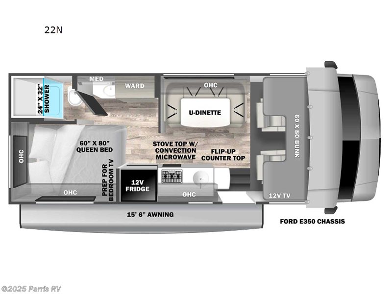 Call now about this 2025 Forest River Solera 22N! 2025 Forest River Solera 22N - New Class C For Sale by Parris RV in Murray, Utah
