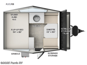 Call now about this 2025 Forest River Rockwood Hard Side High Wall Series A101RB! 2025 Forest River Rockwood Hard Side High Wall Series A101RB - New Popup For Sale by Parris RV in Murray, Utah