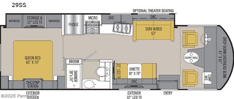 Call now about this 2019 Coachmen Pursuit Precision 29SS! 2019 Coachmen Pursuit Precision 29SS - Used Class A For Sale by Parris RV in Murray, Utah features Slideout