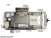 Call now about this 2026 Forest River Rockwood Mini Lite 2109S! 2026 Forest River Rockwood Mini Lite 2109S - New Travel Trailer For Sale by Parris RV in Murray, Utah features Slideout