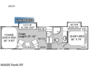 Call now about this 2026 Genesis Supreme Vortex 2815V! 2026 Genesis Supreme Vortex 2815V - New Toy Hauler For Sale by Parris RV in Murray, Utah features Slideout