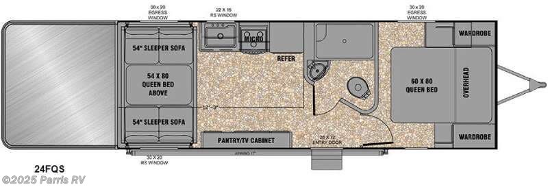 Call now about this 2016 EverGreen RV Reactor 24FQS! 2016 EverGreen RV Reactor 24FQS - Used Toy Hauler For Sale by Parris RV in Murray, Utah