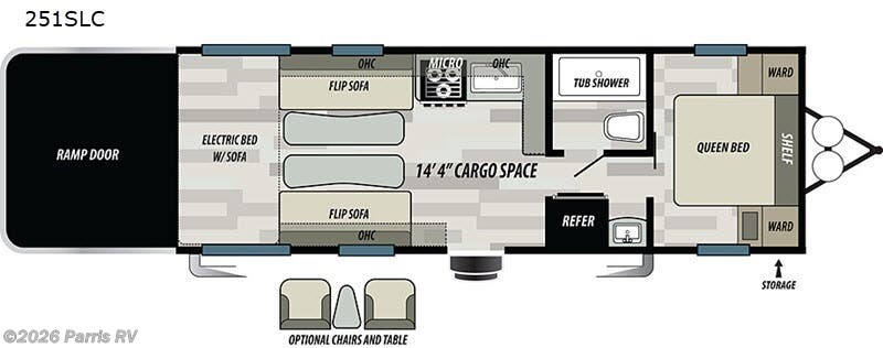 Call now about this 2020 Forest River Sandstorm 251SLC! 2020 Forest River Sandstorm 251SLC - Used Toy Hauler For Sale by Parris RV in Murray, Utah