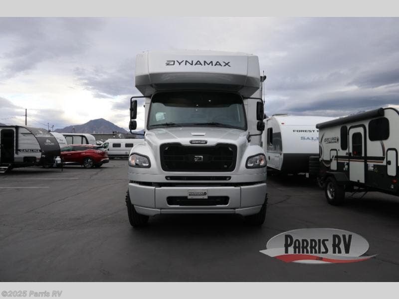 Contact us now about this 2026 Dynamax Corp Europa 32KD! 2026 Europa 32KD by Dynamax Corp from Parris RV in Murray, Utah