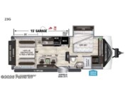 Call now about this 2021 Grand Design Momentum G-Class 23G! 2021 Grand Design Momentum G-Class 23G - Used Toy Hauler For Sale by Parris RV in Murray, Utah features Slideout