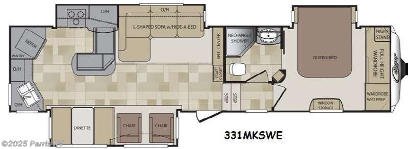 Call now about this 2014 Keystone Cougar 331MKSWE! 2014 Keystone Cougar 331MKSWE - Used Fifth Wheel For Sale by Parris RV in Murray, Utah features Slideout