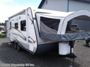 Call now about this 2014 Jayco Jay Feather Ultra Lite X19H! 2014 Jayco Jay Feather Ultra Lite X19H - Used Expandable Trailer For Sale by Friendship RV Inc. in Friendship, Wisconsin features Refrigerator, Queen Bed, Air Conditioning, Oven, Booth Dinette