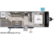 Call now about this 2024 Grand Design Transcend Xplor 247BH! Floorplan of 2024 Grand Design Transcend Xplor 247BH