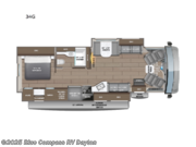 Call now about this 2025 Jayco Precept 34G! 2025 Jayco Precept 34G - New Class A For Sale by Blue Compass RV Dayton in New Carlisle, Ohio features Slideout