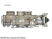 Call now about this 2026 Venture RV SportTrek ST333VIK! 2026 Venture RV SportTrek ST333VIK - New Travel Trailer For Sale by Blue Compass RV Dayton in New Carlisle, Ohio features Slideout