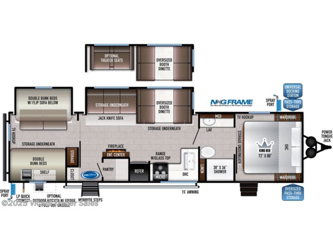 2023 East to West Della Terra 312BH