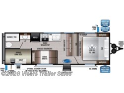 2021 East to West Della Terra 250BH floorplan image Used 2021 East to West Della Terra 250BH available in Taylor, Michigan