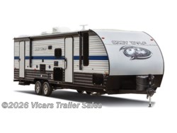 Stock Image for 2022 Forest River Cherokee Grey Wolf 26DJSE (options and colors may vary) 2022 Forest River Cherokee Grey Wolf 26DJSE - New Travel Trailer for sale by Vicars Trailer Sales in Taylor, Michigan