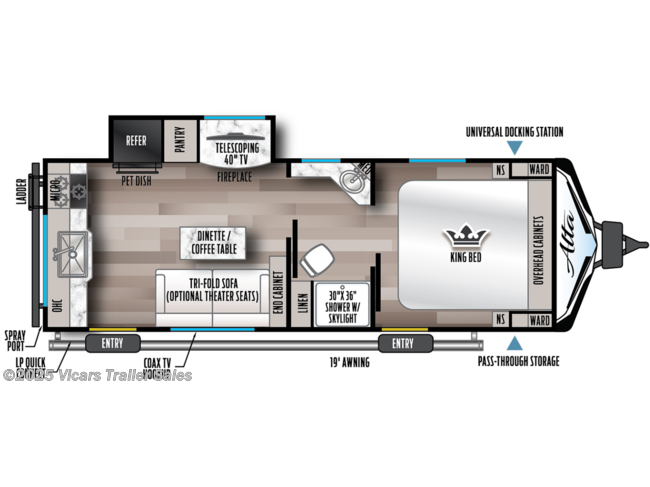 2024 East to West Alta 2350KRK