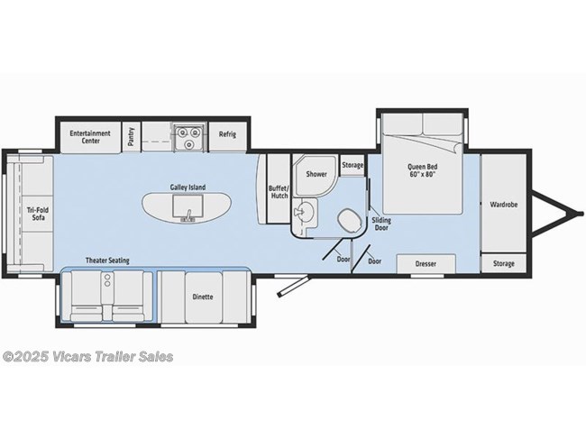 2020 Winnebago Minnie Plus 30RLSS Floorplan
