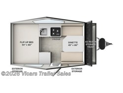 Stock Image for 2025 Forest River A122S (options and colors may vary) Stock Image for 2025 Forest River A122S (options and colors may vary)