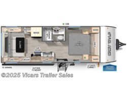 Stock Image for 2025 Forest River 20RDSE (options and colors may vary) 2026 Forest River Cherokee Grey Wolf 20RDSE - New Travel Trailer for sale by Vicars Trailer Sales in Taylor, Michigan