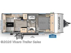 Stock Image for 2025 Forest River 16CM (options and colors may vary) 2025 Forest River Cherokee Wolf Pup 16CM - New Travel Trailer for sale by Vicars Trailer Sales in Taylor, Michigan