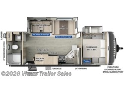 Stock Image for 2025 Forest River 2606WS (options and colors may vary) 2025 Forest River Rockwood Ultra Lite 2606WS - New Travel Trailer for sale by Vicars Trailer Sales in Taylor, Michigan