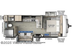 Stock Image for 2025 Forest River 2518S (options and colors may vary) 2025 Forest River Rockwood Mini Lite 2518S - New Travel Trailer for sale by Vicars Trailer Sales in Taylor, Michigan