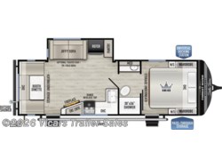 Stock Image for 2026 East to West 251RD (options and colors may vary) 2026 East to West Della Terra 251RD - New Travel Trailer for sale by Vicars Trailer Sales in Taylor, Michigan