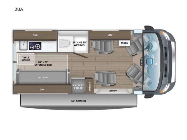 2024 Jayco Swift 20A - New Class B For Sale by Vogt Family Fun Center  in Fort Worth, Texas