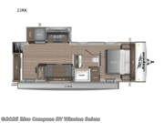 Call now about this 2025 Jayco Jay Feather 23RK! 2025 Jayco Jay Feather 23RK - New Travel Trailer For Sale by Blue Compass RV Winston Salem in Rural Hall, North Carolina features Slideout