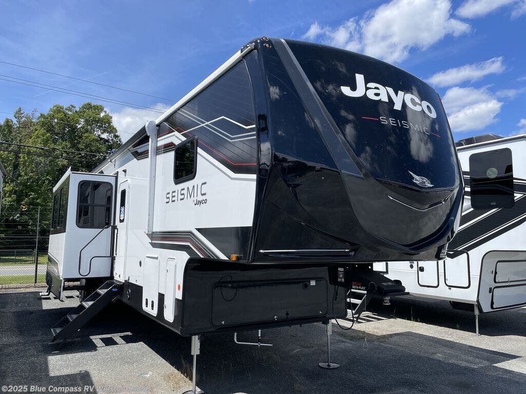 Contact us now about this 2026 Jayco Seismic 395! 2026 Seismic 395 by Jayco from Blue Compass RV Winston Salem in Rural Hall, North Carolina