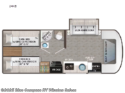 Call now about this 2026 Thor Motor Coach Gemini AWD 24KB! 2026 Thor Motor Coach Gemini AWD 24KB - New Class B+ For Sale by Blue Compass RV Winston Salem in Rural Hall, North Carolina features Slideout