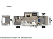 Call now about this 2026 Forest River Cherokee Alpha Wolf 280QBS! 2026 Forest River Cherokee Alpha Wolf 280QBS - Used Travel Trailer For Sale by Blue Compass RV Winston Salem in Rural Hall, North Carolina features Slideout