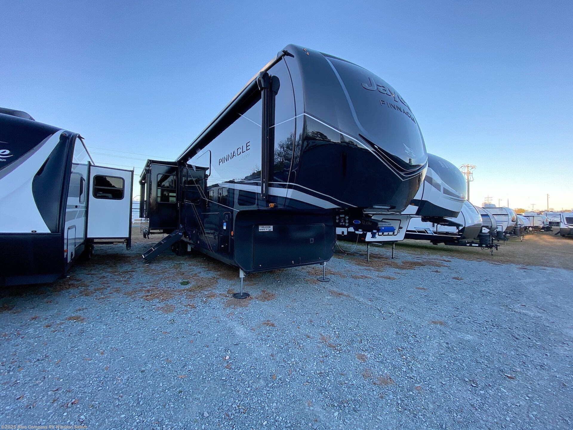 Contact us now about this 2026 Jayco Pinnacle 36FBTS! 2026 Pinnacle 36FBTS by Jayco from Blue Compass RV Winston Salem in Rural Hall, North Carolina