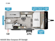 Call now about this 2025 Grand Design Transcend One 151BH! 2025 Grand Design Transcend One 151BH - New Travel Trailer For Sale by Blue Compass RV Raleigh in Raleigh, North Carolina