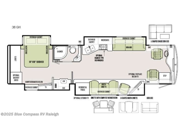 Email now about this 2016 Tiffin Phaeton 36 GH! Used 2016 Tiffin Phaeton 36 GH available in Raleigh, North Carolina