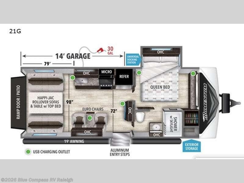 Contact us now about this 2021 Grand Design Momentum G-Class 21G! 2021 Momentum G-Class 21G by Grand Design from Blue Compass RV Raleigh in Raleigh, North Carolina