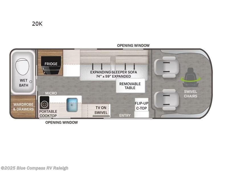 Contact us now about this 2024 Thor Motor Coach Sequence 20K! 2024 Sequence 20K by Thor Motor Coach from Blue Compass RV Raleigh in Raleigh, North Carolina