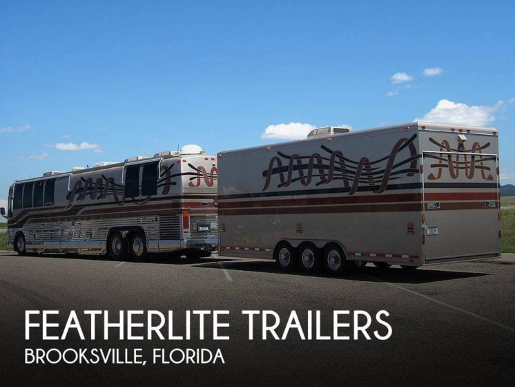 Used 2000 Featherlite Trailers 8.5 X 25 available in Brooksville, Florida