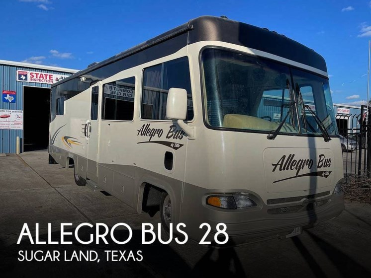 Email now about this 2000 Tiffin Allegro Bus 28! Used 2000 Tiffin Allegro Bus 28 available in Sugar Land, Texas
