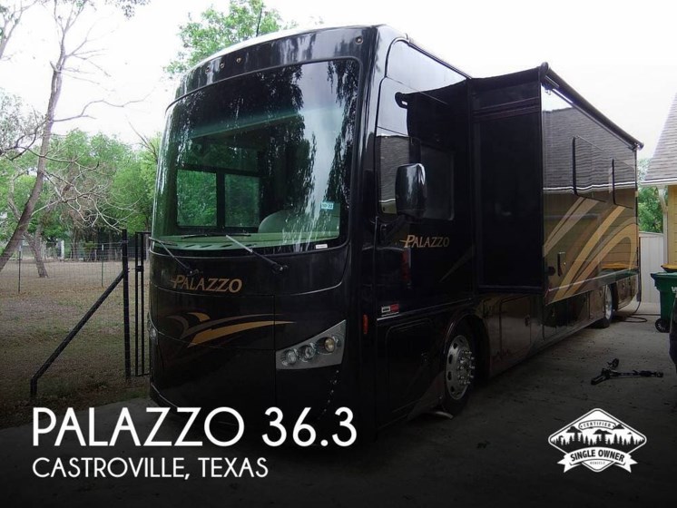 Email now about this 2018 Thor Motor Coach Palazzo 36.3! Used 2018 Thor Motor Coach Palazzo 36.3 available in Castroville, Texas