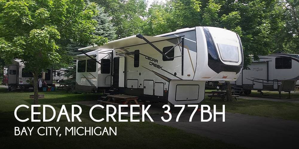Email now about this 2021 Forest River Cedar Creek 377BH! Used 2021 Forest River Cedar Creek 377BH available in Bay City, Michigan
