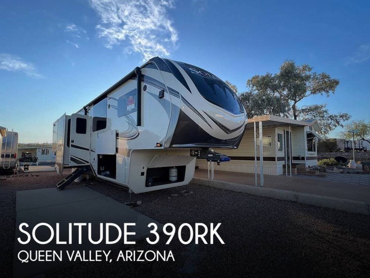 Email now about this 2021 Grand Design Solitude 390RK! Used 2021 Grand Design Solitude 390RK available in Queen Valley, Arizona