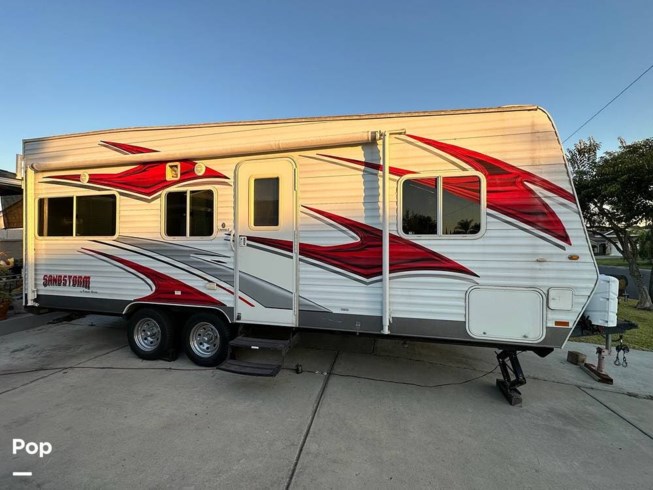 2011 Forest River Sandstorm T203 SLC (Toy Hauler) - Used Toy Hauler For Sale by Pop RVs in La Mirada, California